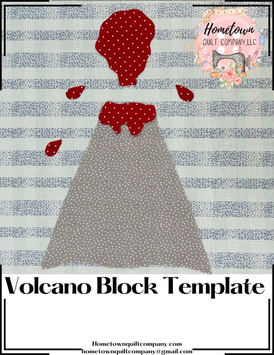 Volcano Block Template